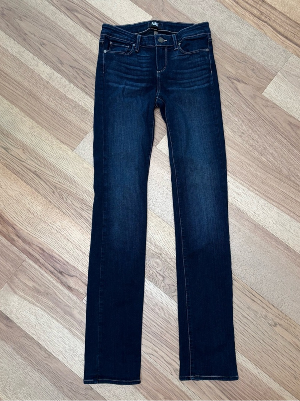 Paige Skyline Straight Jeans